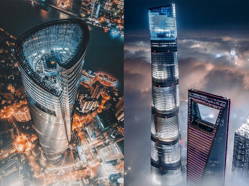 japanese company built the china shanghai tower