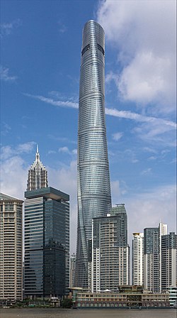 japanese company built the china shanghai tower