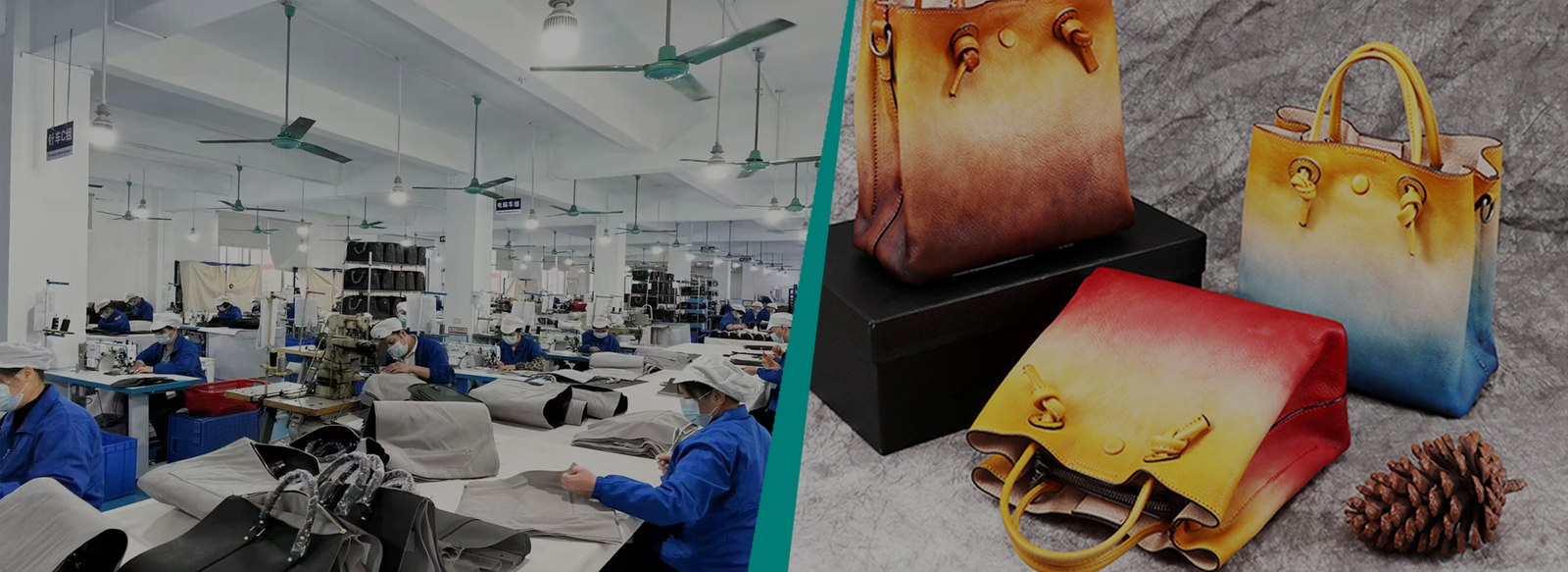 leather bag wholesale china