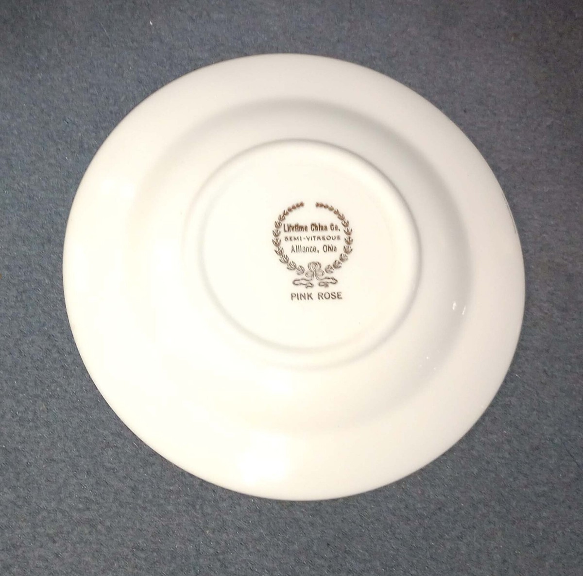 lifetime china company pink rose