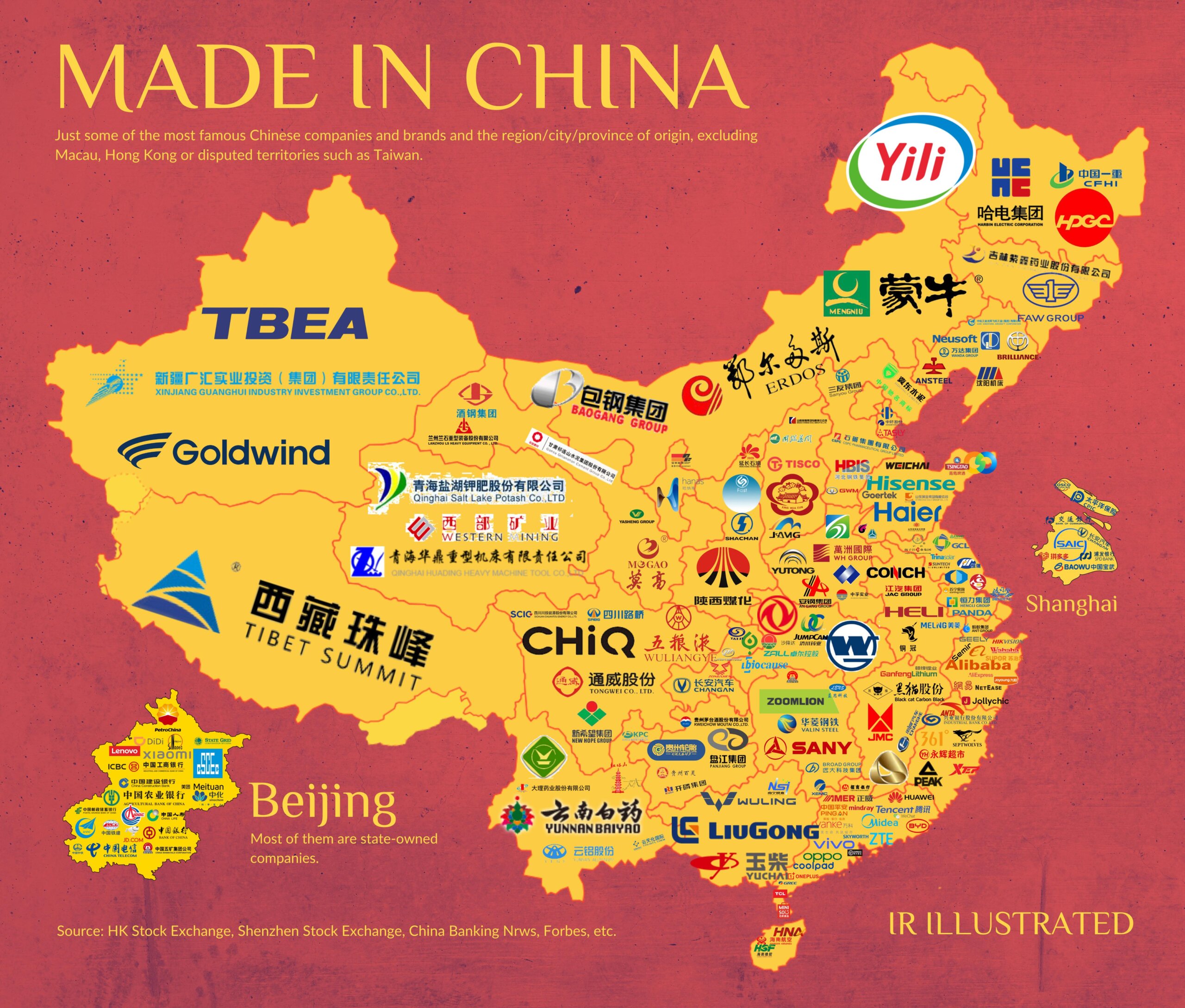list of multinational companies in china