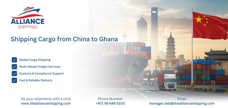 list of shipping companies from china to ghana