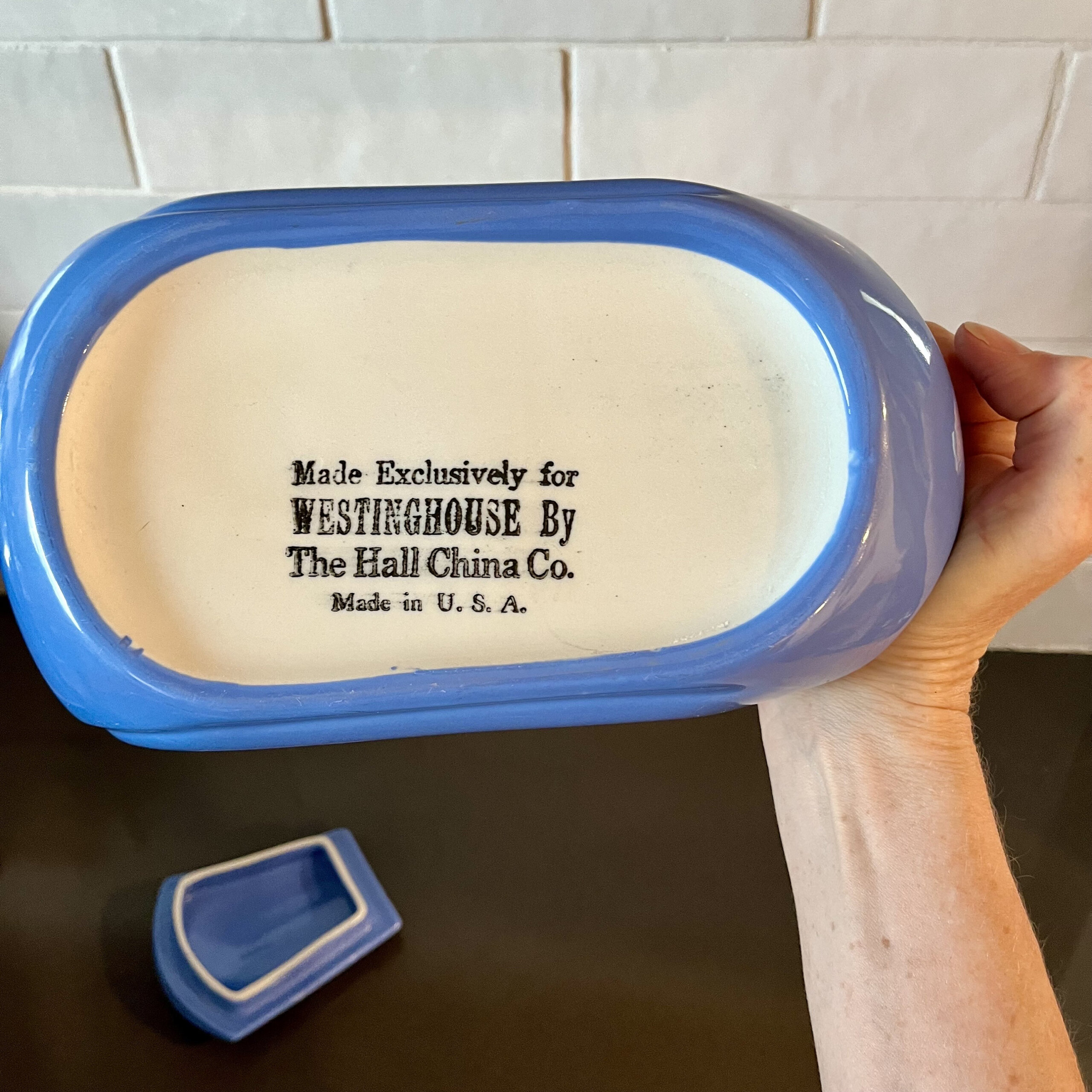 made exclusively for westinghouse by the hall china company