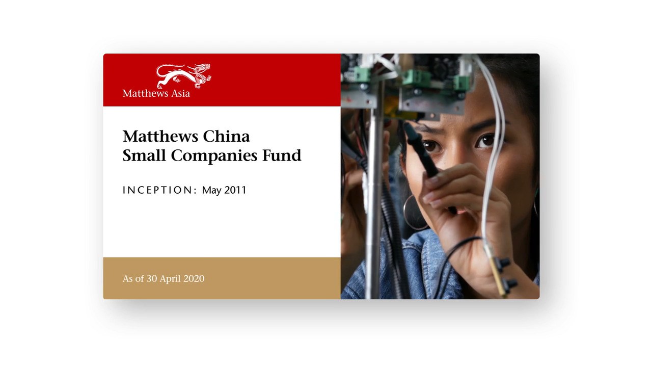 matthews asia china small companies