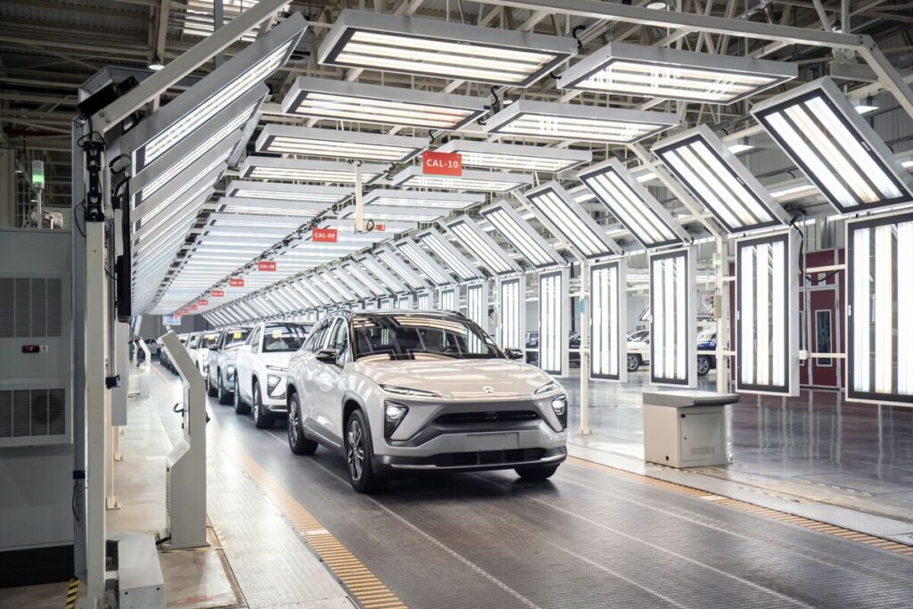 nio car company china China Factory