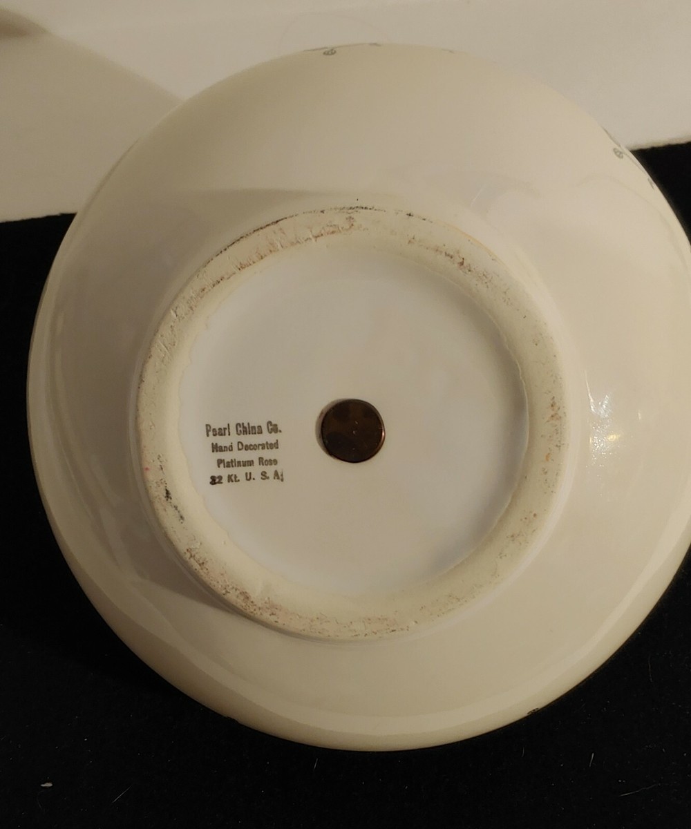 pearl china company platinum rose