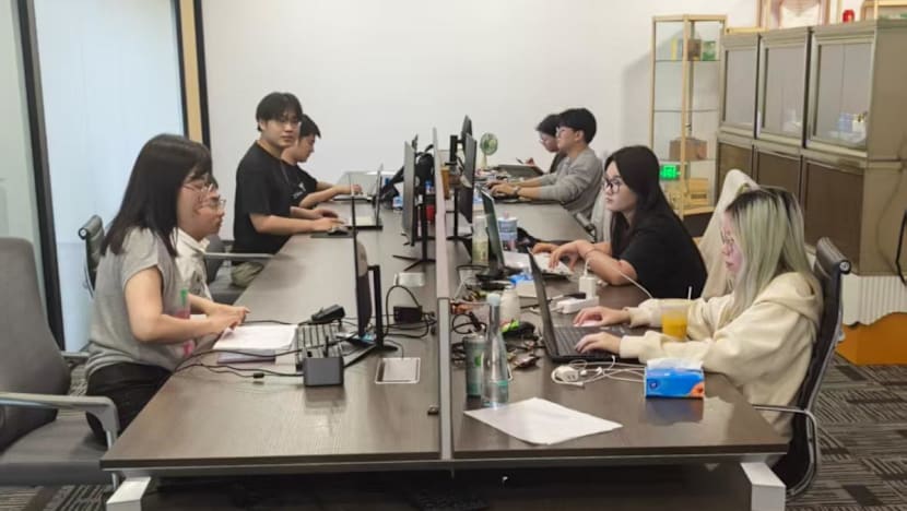 pretend to work company china