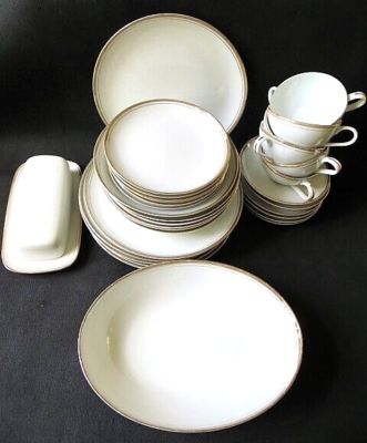royalton china company translucent porcelain golden elegance