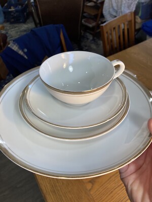 royalton china company translucent porcelain golden elegance