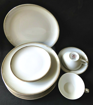 royalton china company translucent porcelain golden elegance