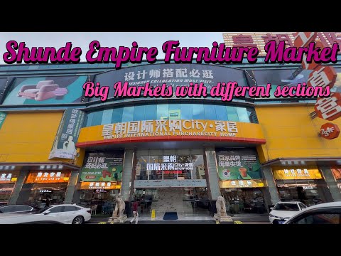 shunde china furniture wholesale market