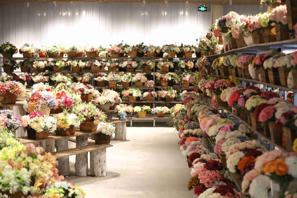 silk flowers from china wholesale