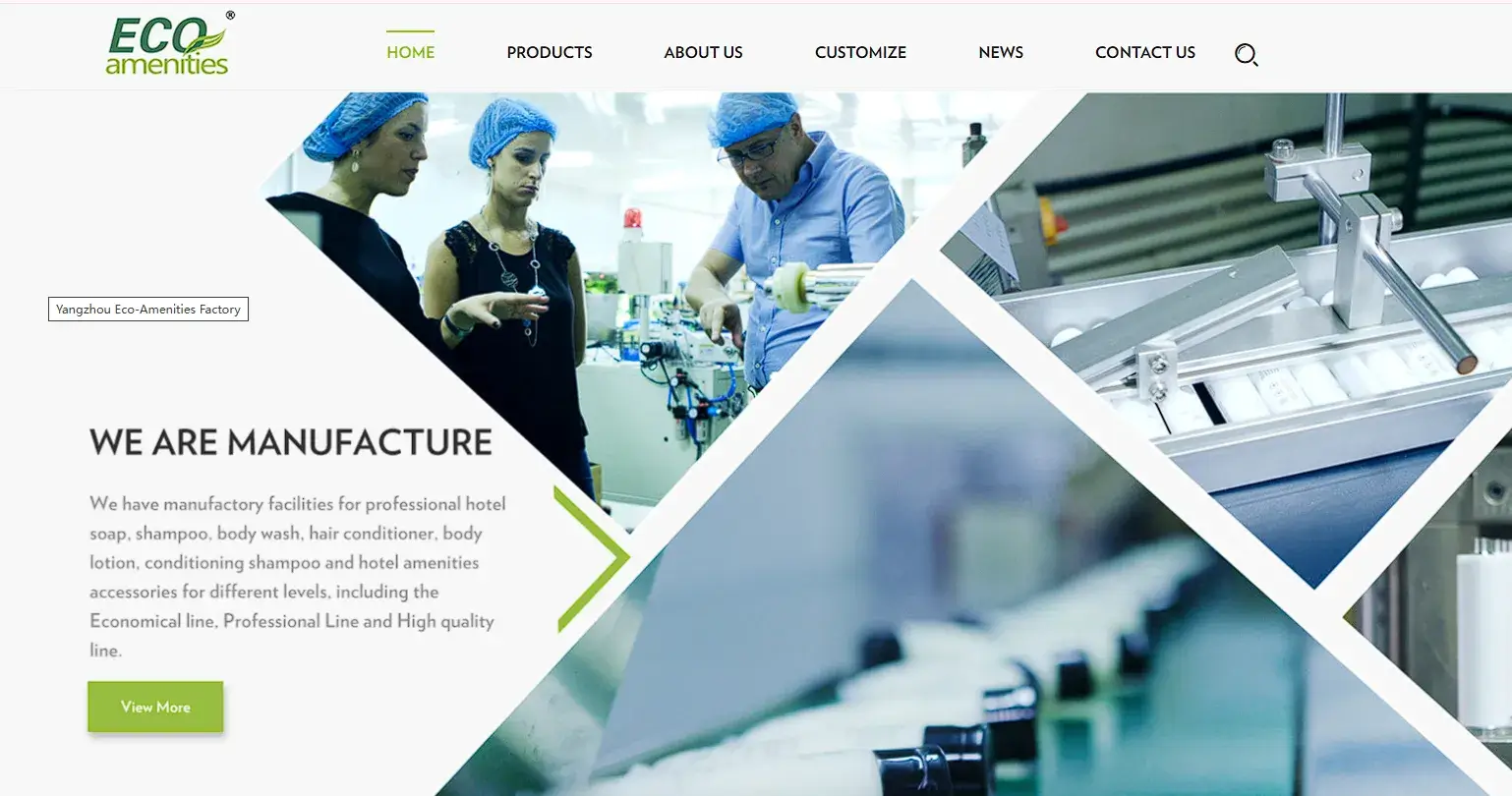 sourcing guest room amenities in china