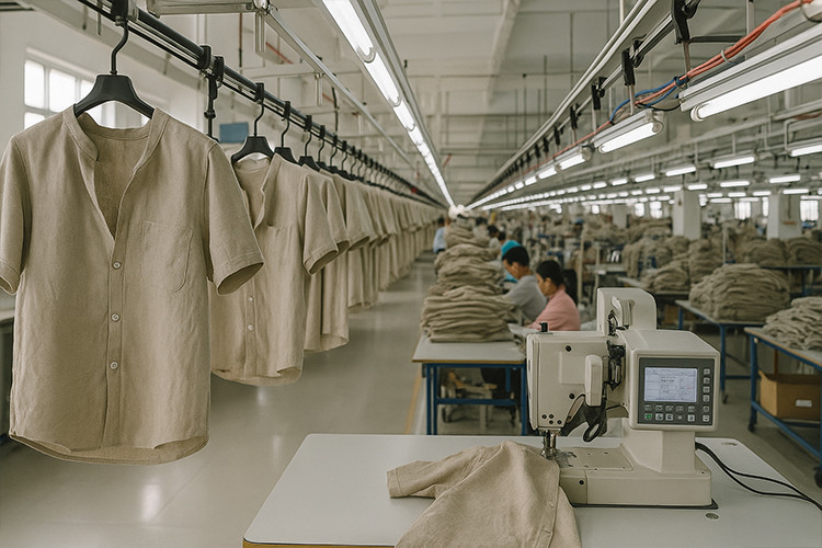 sourcing linen in china