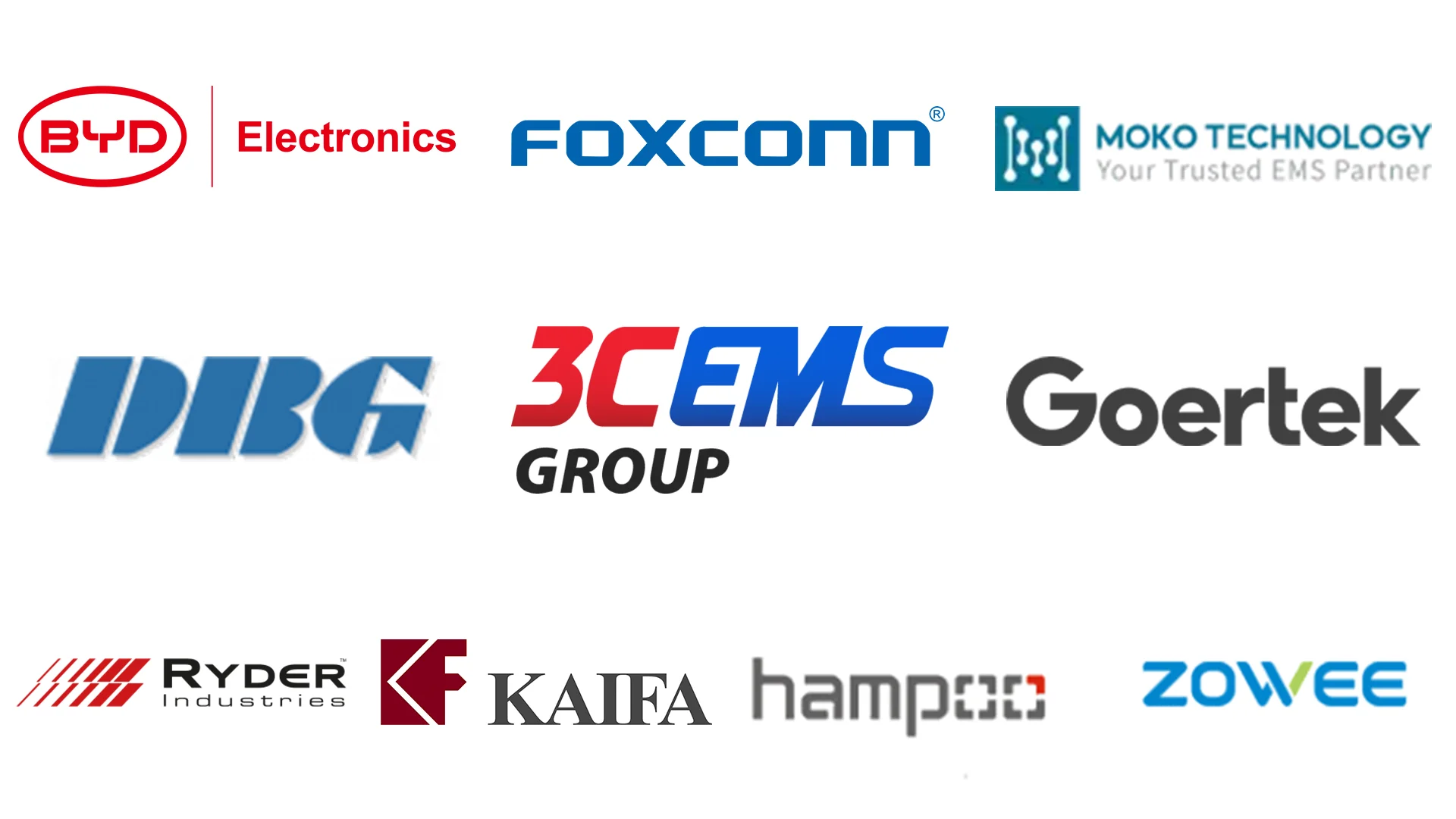 top 10 electronics company china