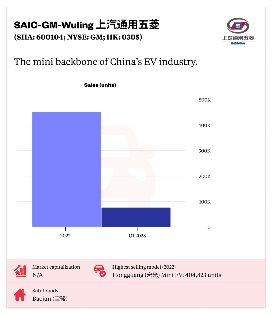 top 5 ev companies in china