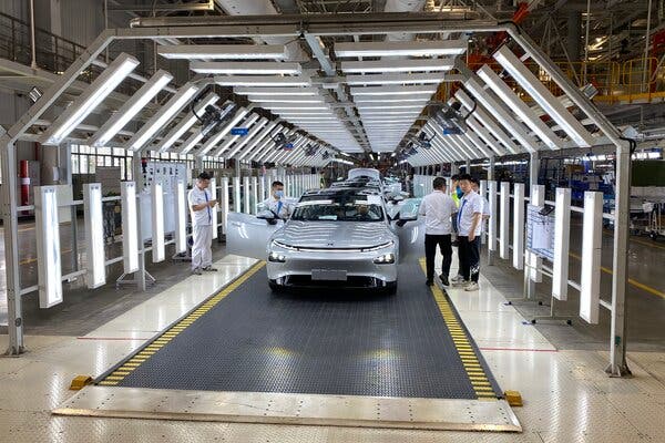 top ten electric car companies in china