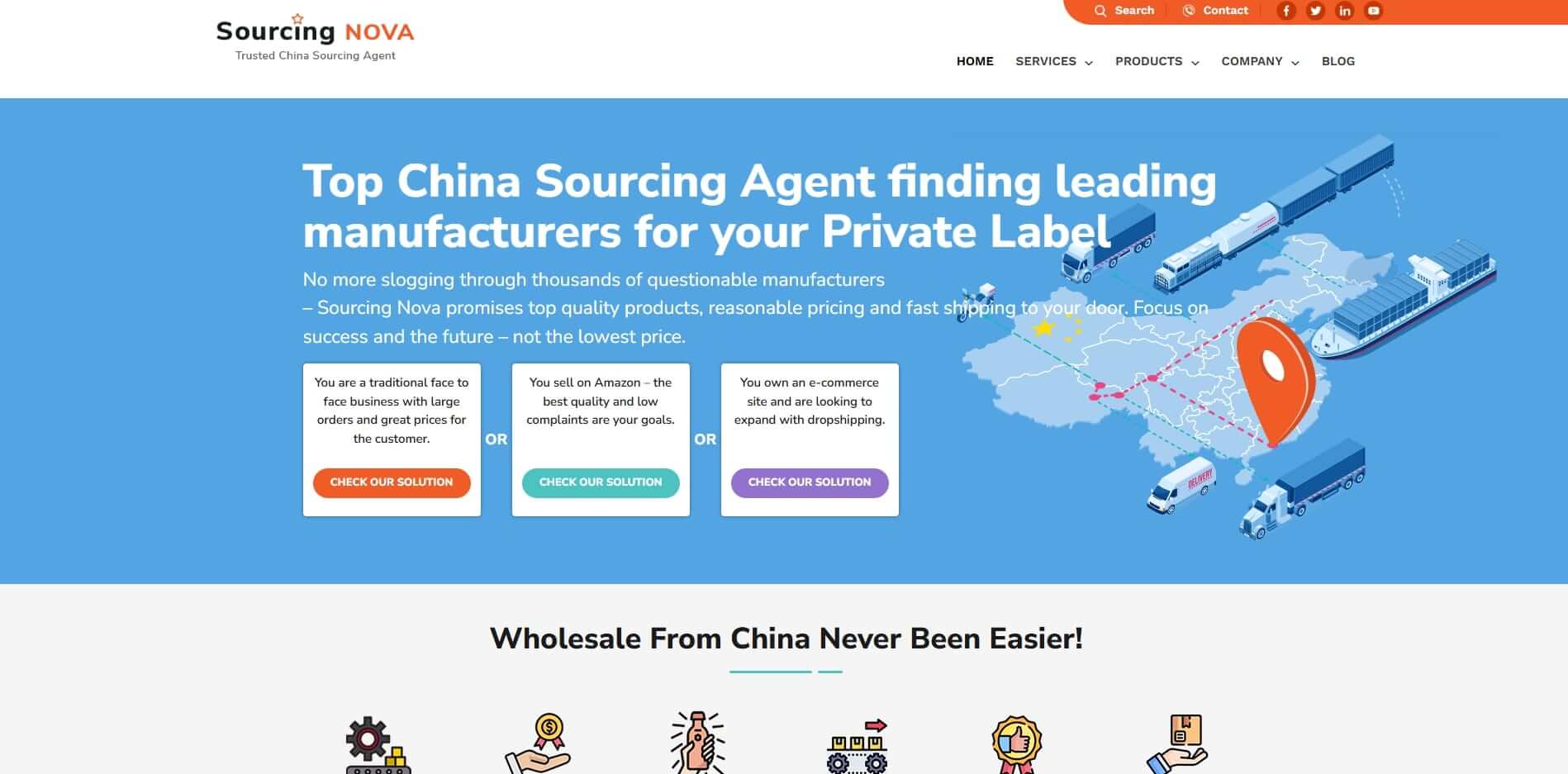 trustworthy china sourcing agent