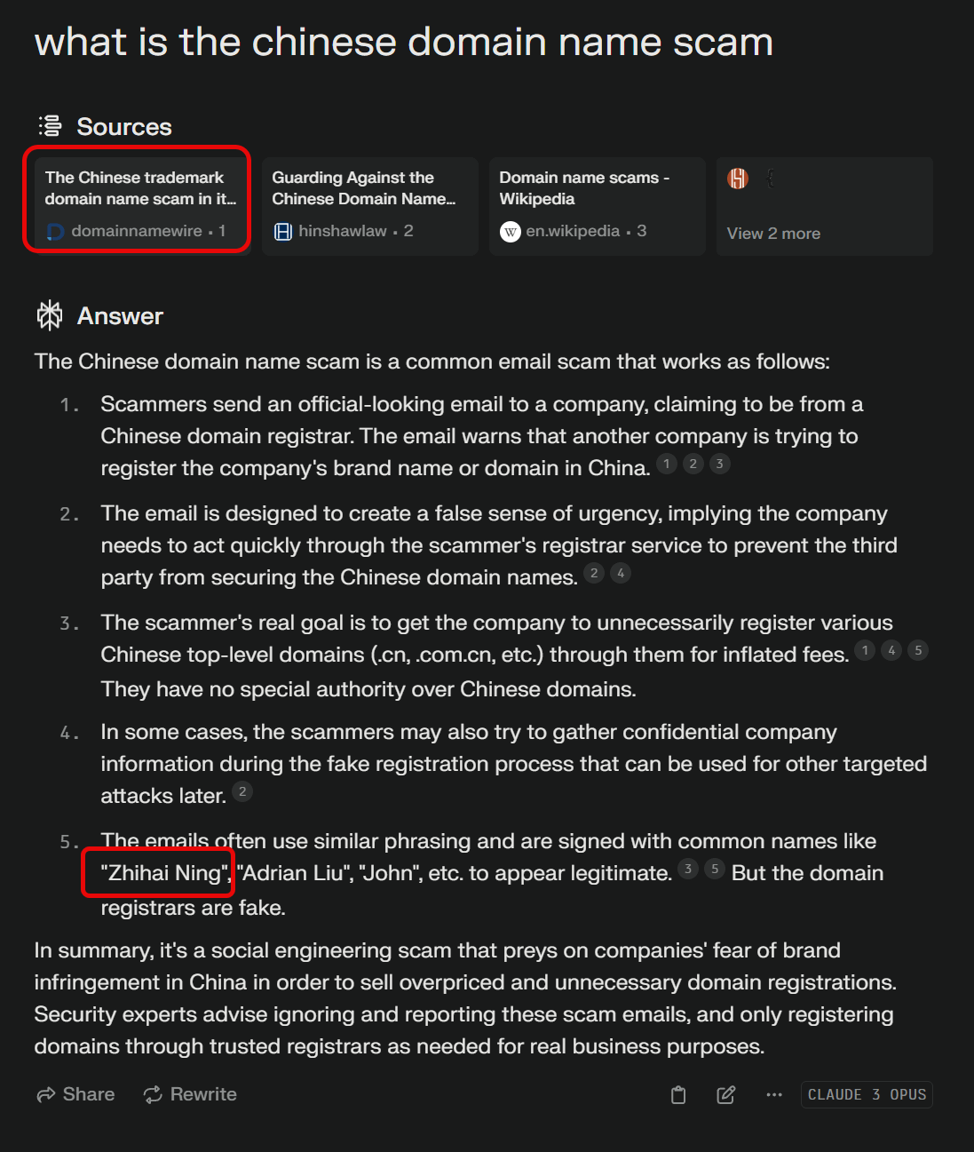 we are the domain name registration service company in china