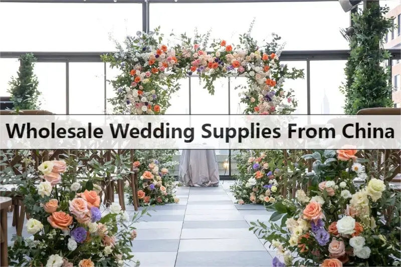 wedding decoration wholesale china