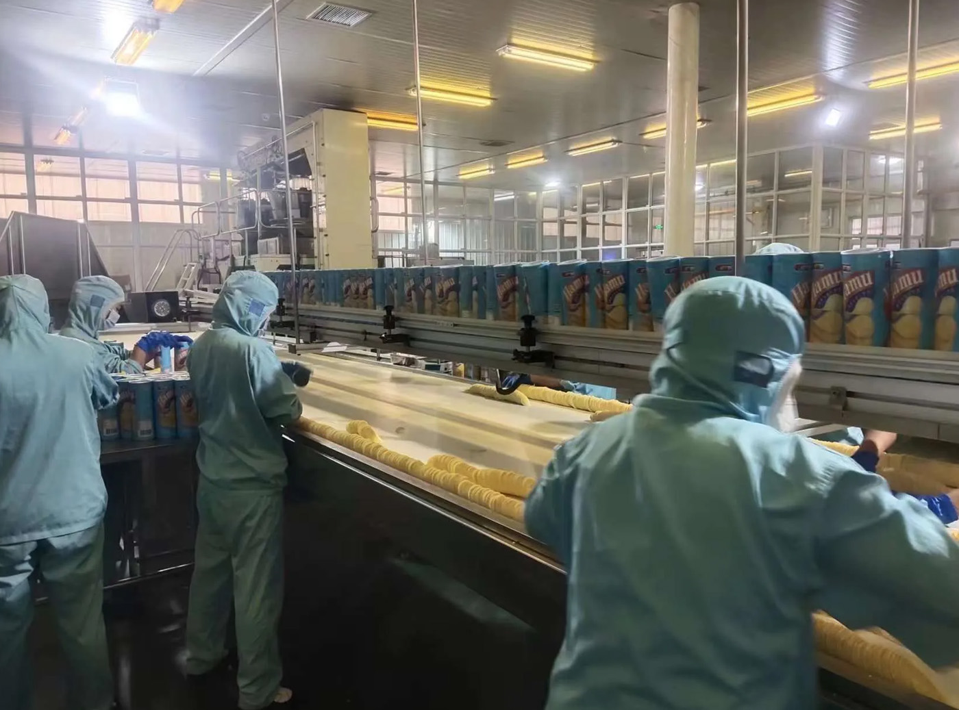 what companies process food in china