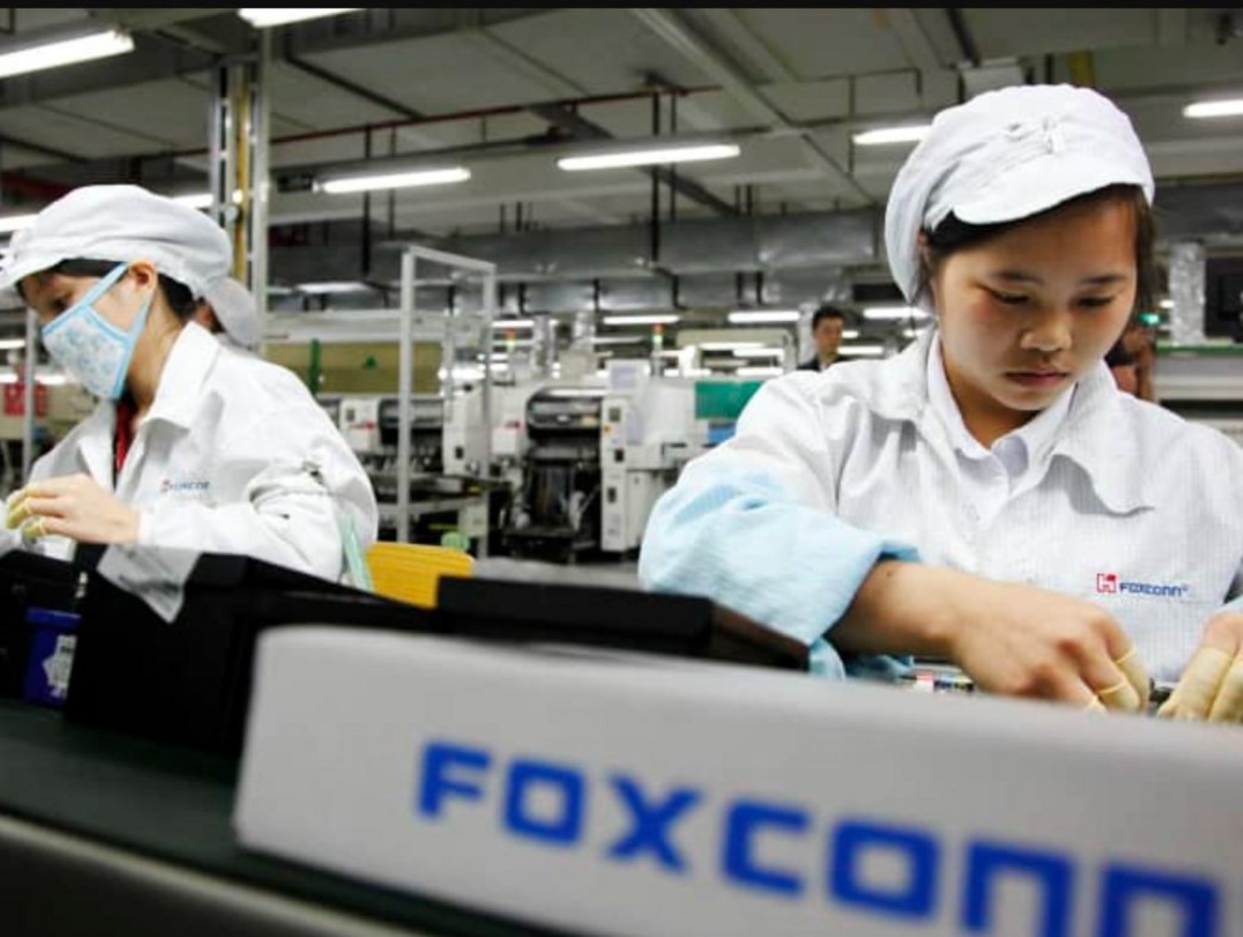 which company assembles iphone in china