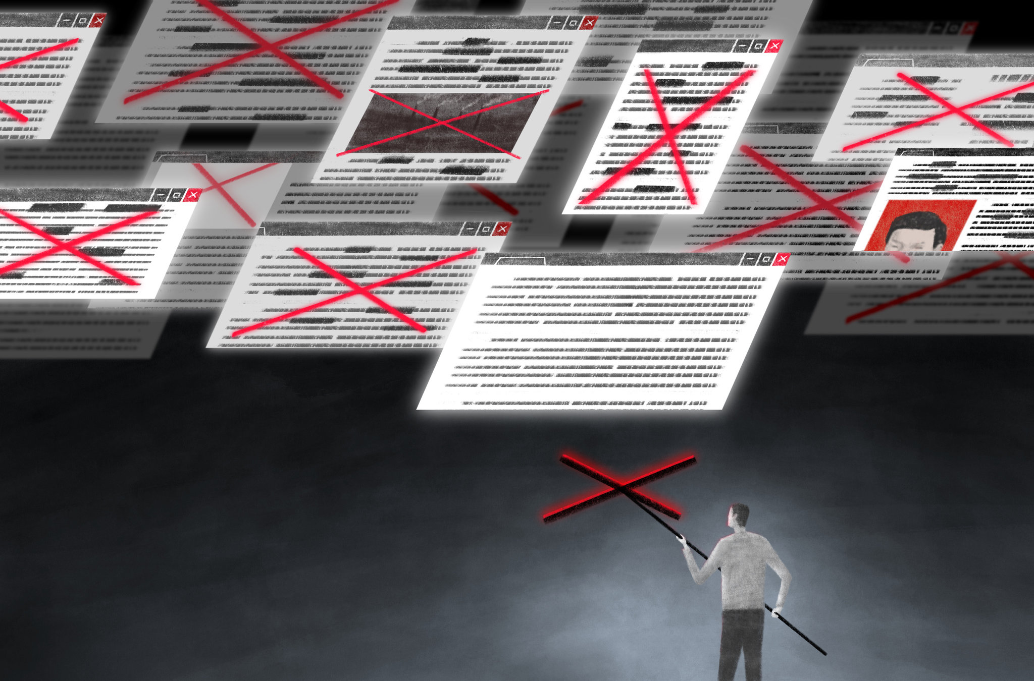 which company has experienced censorship in china