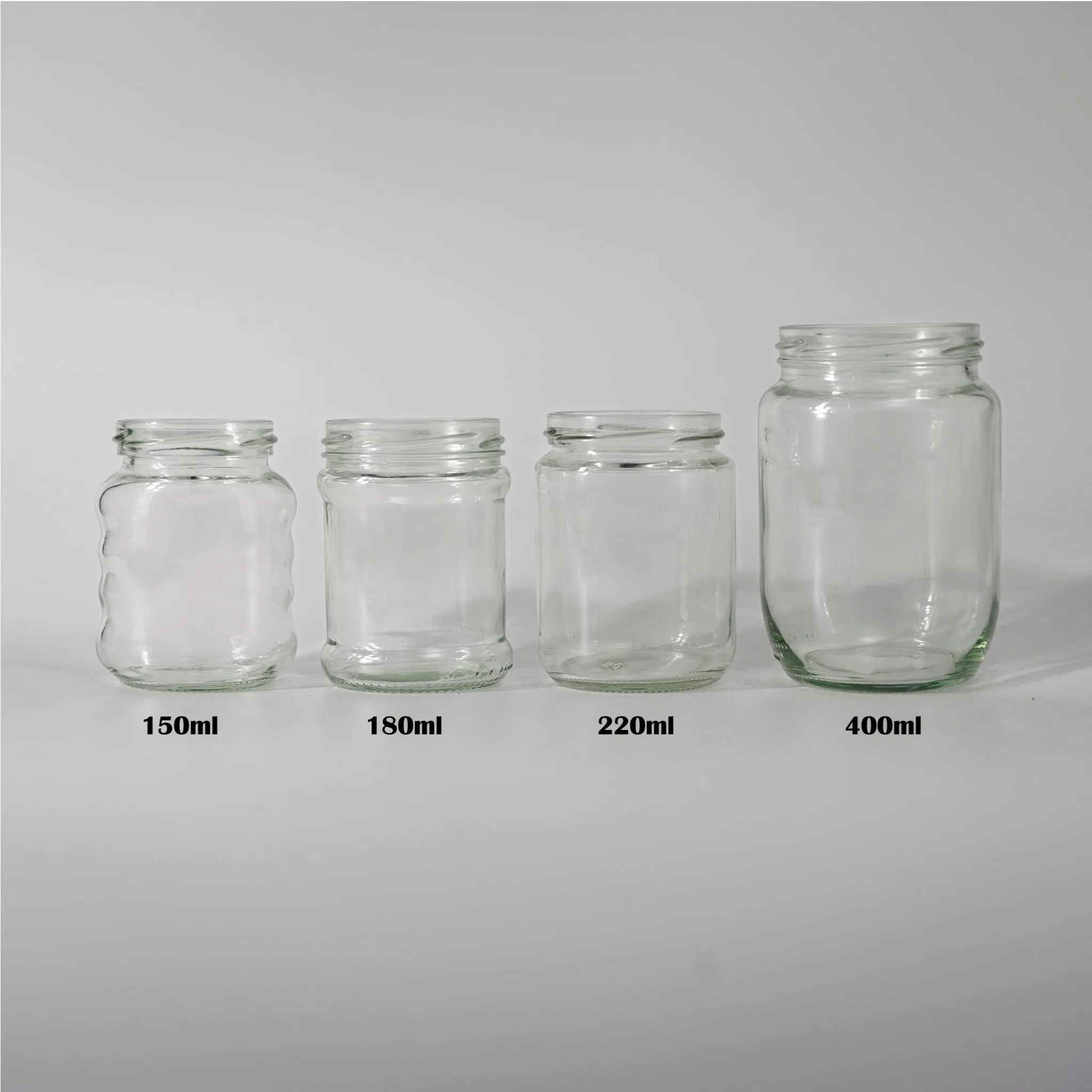 wholesale china cream glass jar