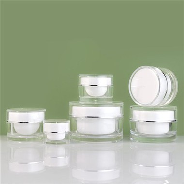 wholesale china face cream jar glass