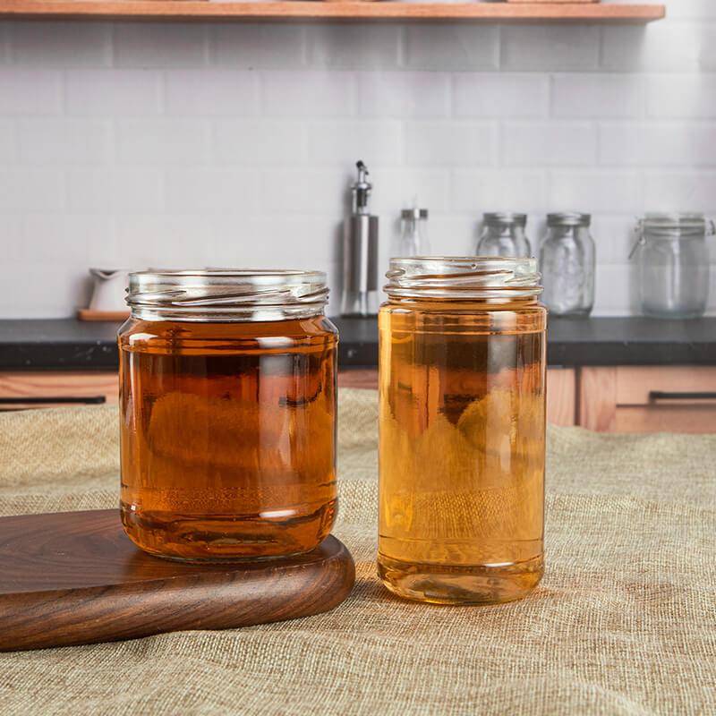 wholesale china glass jar lucid storage