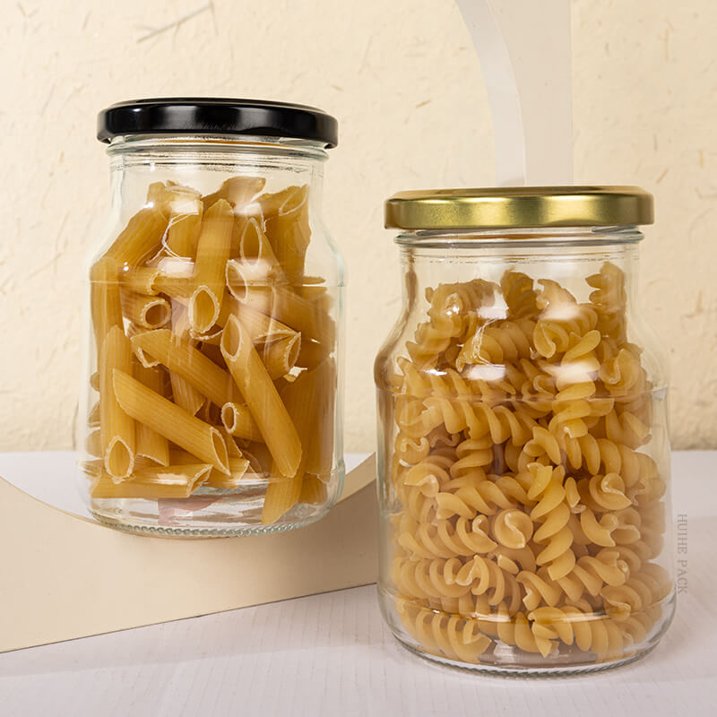 wholesale china glass jar lucid storage