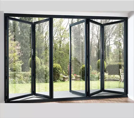 wholesale china stainless steel slide folding door