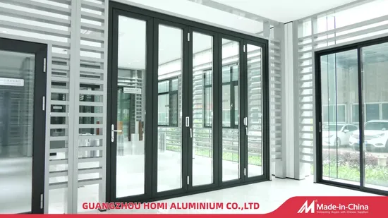 wholesale china stainless steel slide folding door