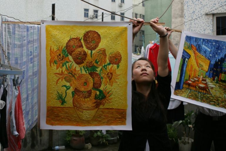 wholesale oil paintings from china