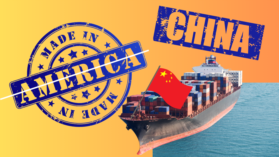 why are american companies in china