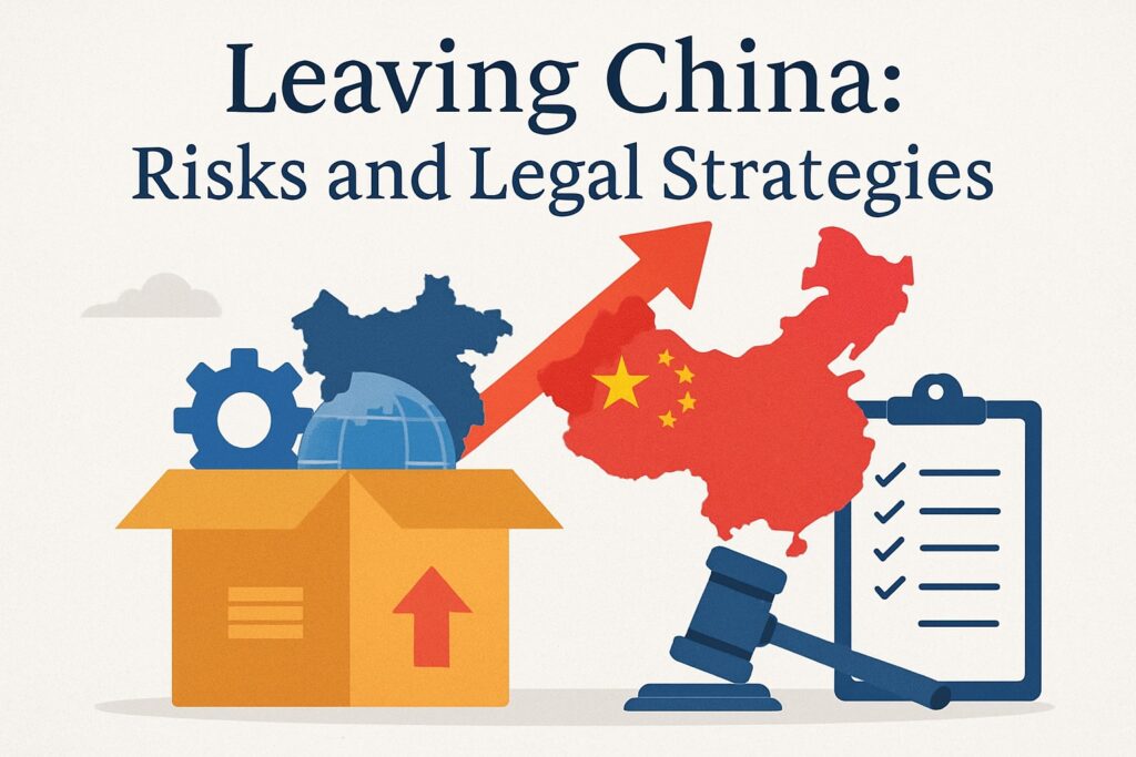 why are companies leaving china