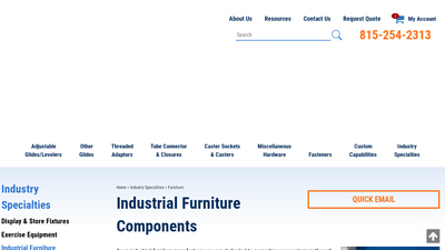 Industrial Furniture Components