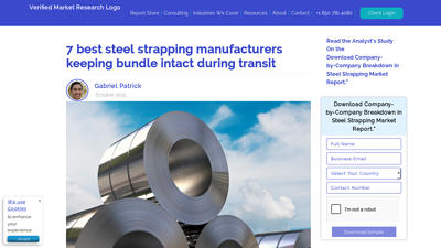 7 Best Steel Strapping Manufacturers | Verified Market Research