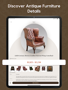 Illustrative example of vintage chair can help identify my from Google Search