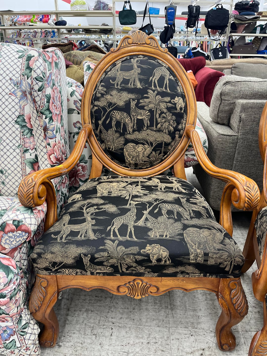 Illustrative example of vintage chair can help identify my from Google Search