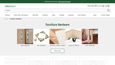 Furniture Hardware | Woodcraft