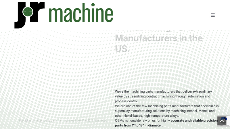 #1 Machining Parts Manufacturers in the US