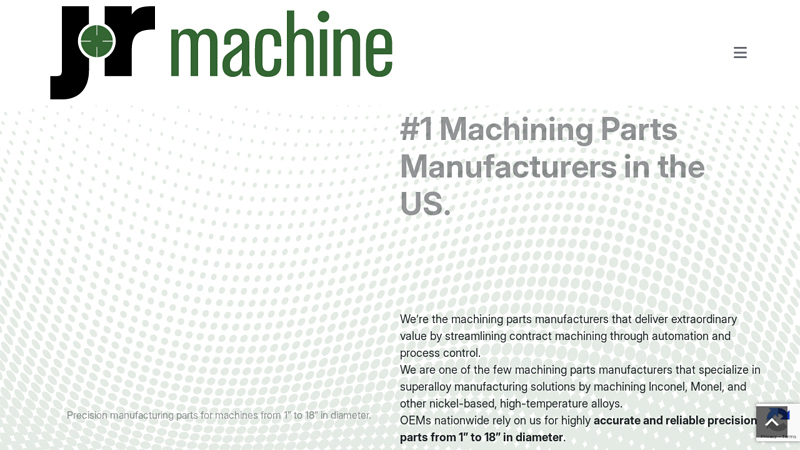 #1 Machining Parts Manufacturers in the US