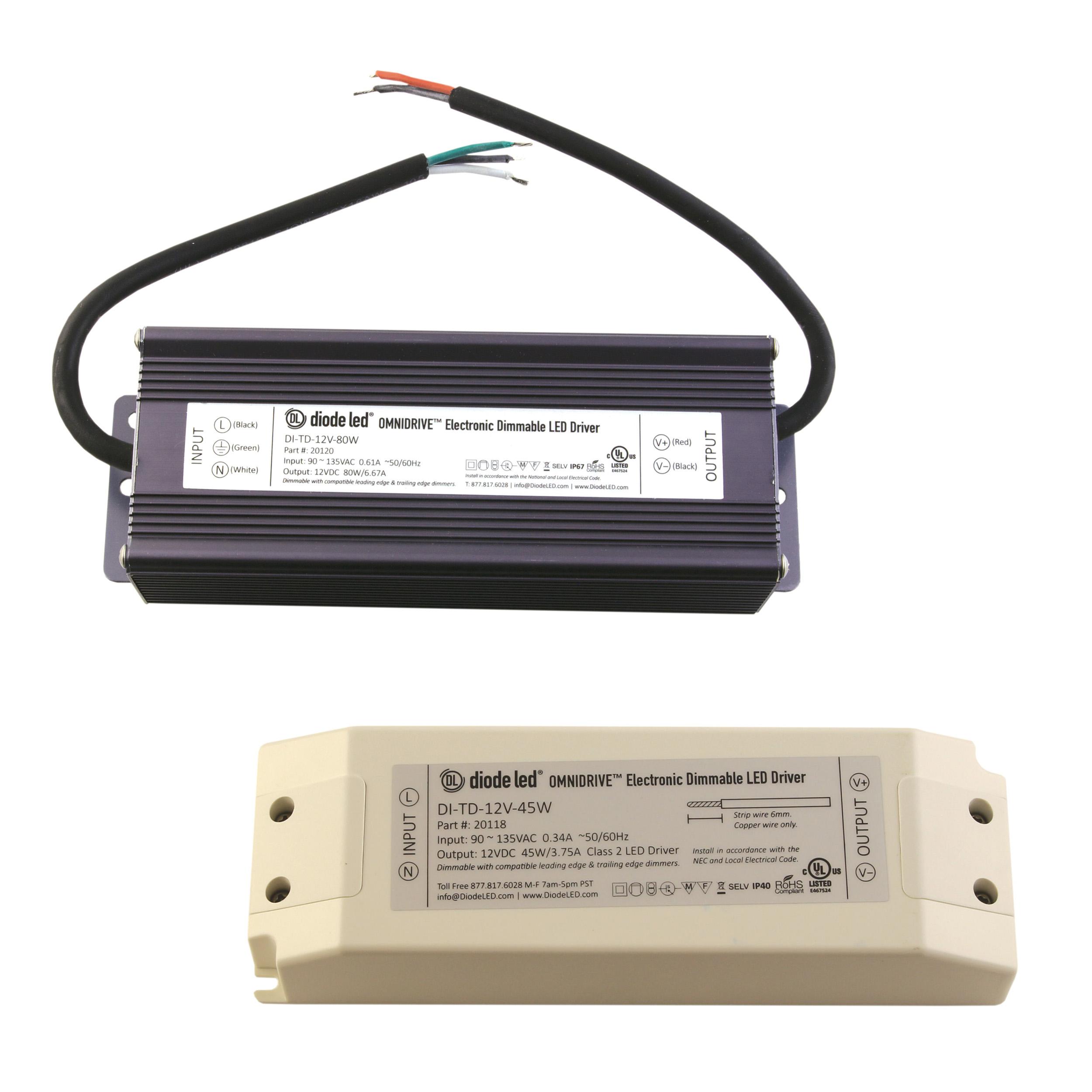 12V & 24V LED Drivers