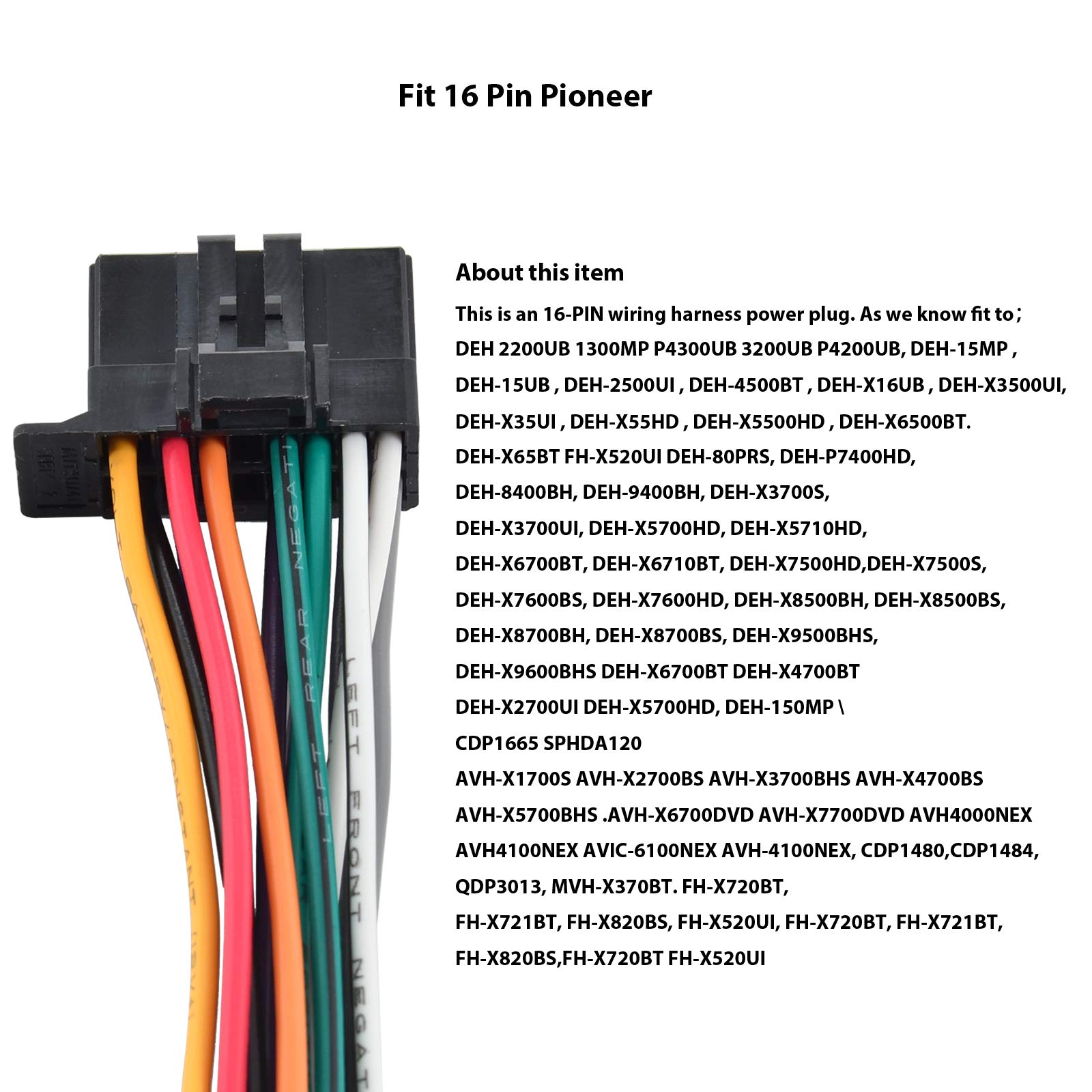 16 Pin Pioneer Wiring Harness Color Code industry insight