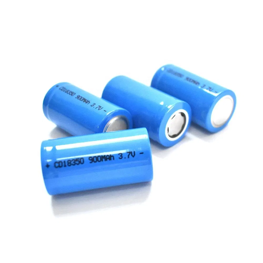 18350 3.7V 800mAh Rechargeable Li-Ion Cell
