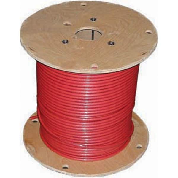 2/0, Stranded, THHN Wire, Copper, Red, 1 Conductor, Cut Length