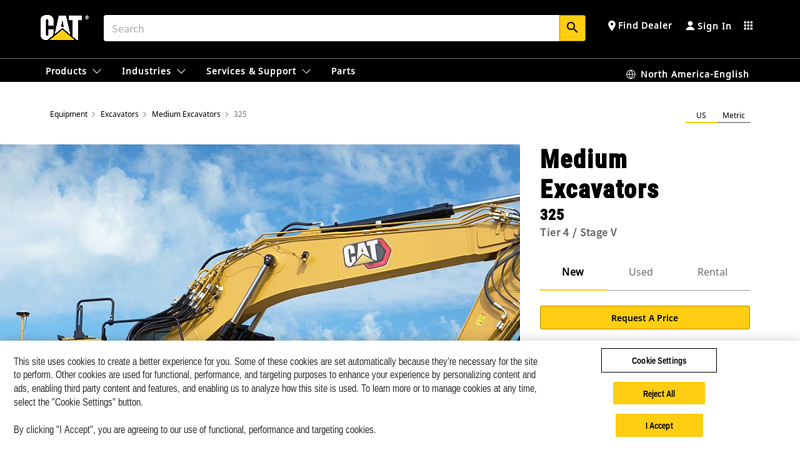 325 Hydraulic Excavator