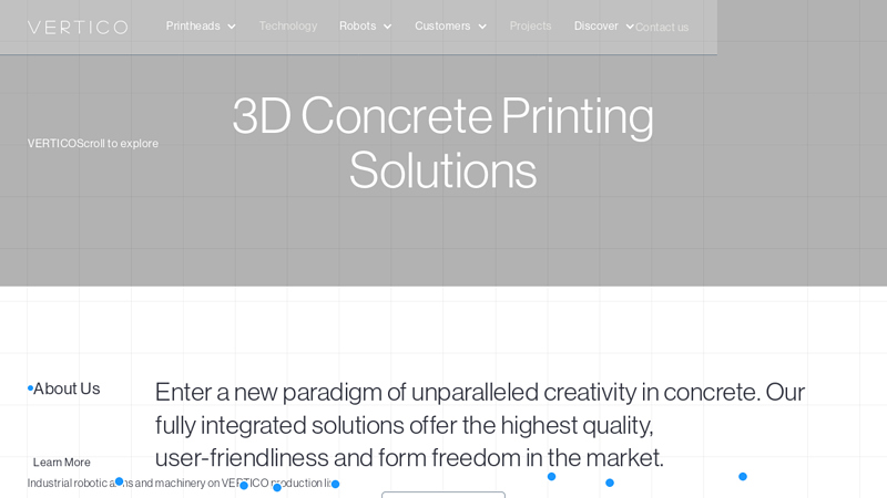 3D Concrete Printing Solutions