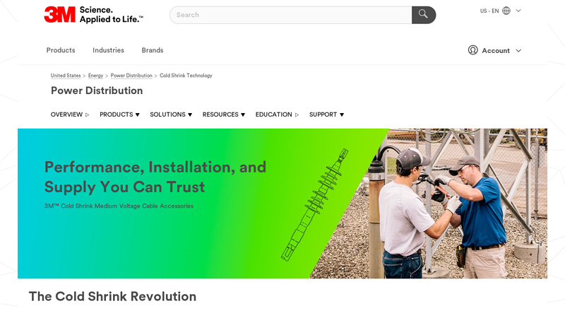 3M Cold Shrink Products